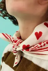 Maison Augustin Maison Augustin, Baby Child Scarf Love, cherry