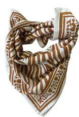 Maison Augustin Maison Augustin, Baby Child Scarf Zebra, camel
