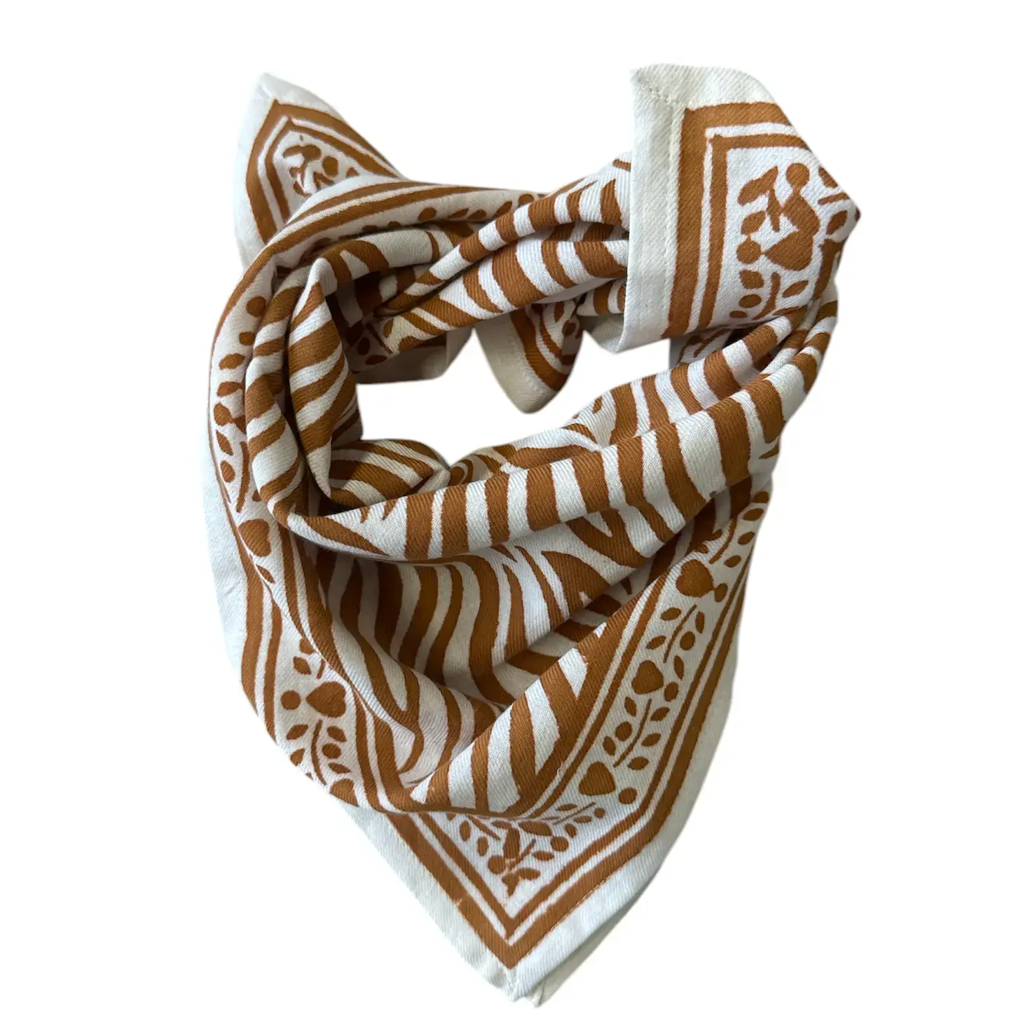 Maison Augustin Maison Augustin, Baby Child Scarf Zebra, camel
