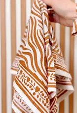 Maison Augustin Maison Augustin, Baby Child Scarf Zebra, camel