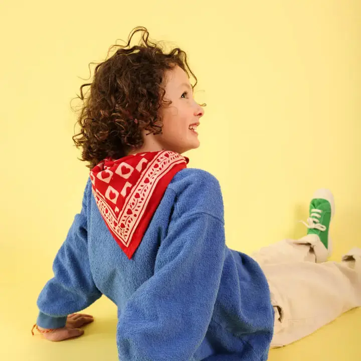 Maison Augustin, Baby Scarf Child Ruby Heart