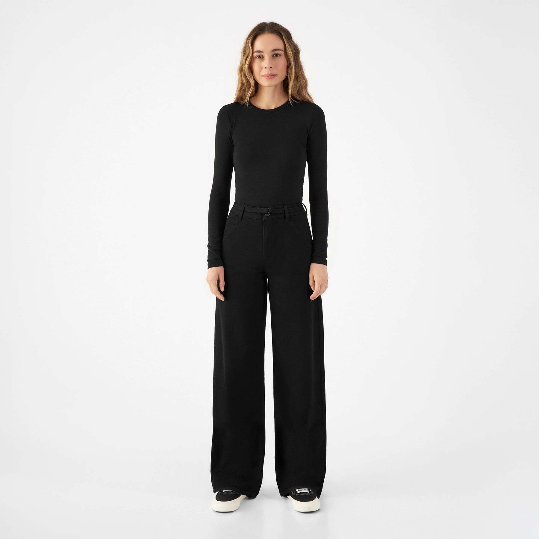 Dawn Dawn, Blink Wide Barrel Soft Denim, stay black, 30/32