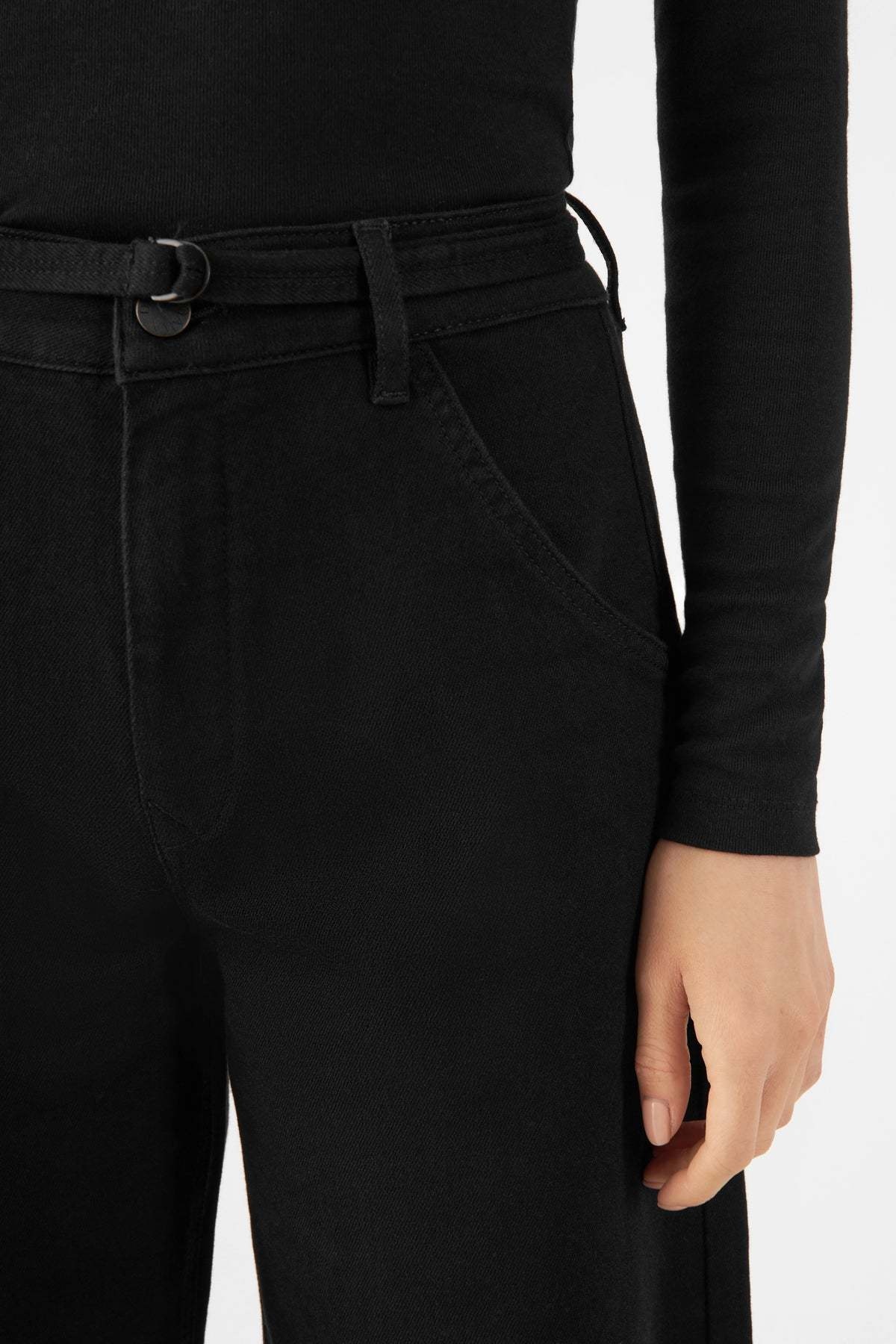 Dawn Dawn, Blink Wide Barrel Soft Denim, stay black, 25/32