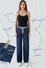 Dawn Dawn, Dew Flared Soft Denim, dark blue, 31/32