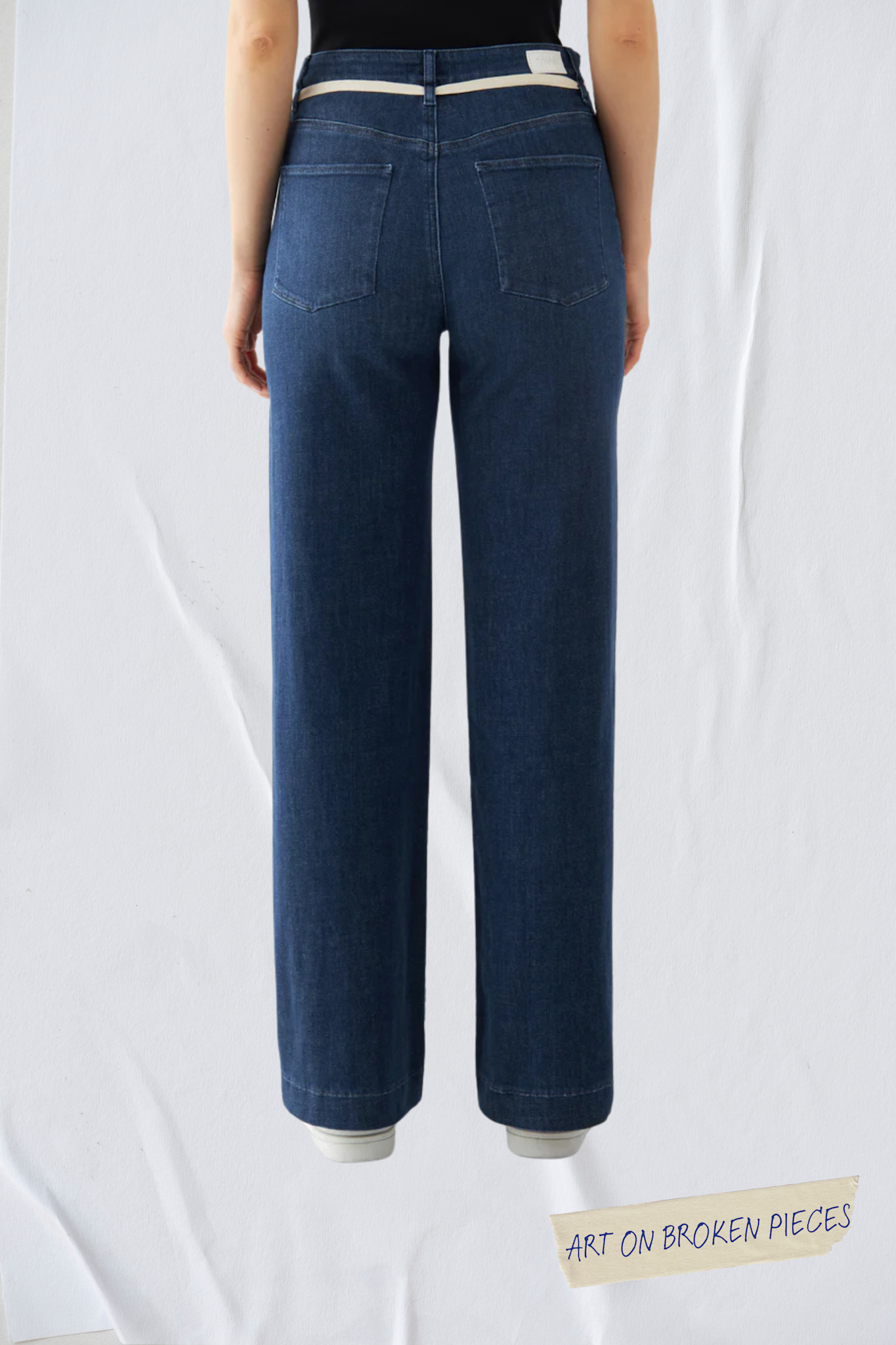 Dawn Dawn, Dew Flared Soft Denim, dark blue, 32/32