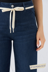 Dawn Dawn, Dew Flared Soft Denim, dark blue, 33/32