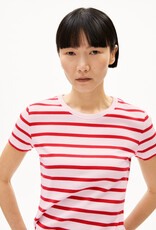 Armedangels Armedangels, Kardaa Stripes, pink mist-mars red, L