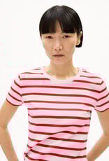 Armedangels Armedangels, Kardaa Stripes, pink mist-mars red, S