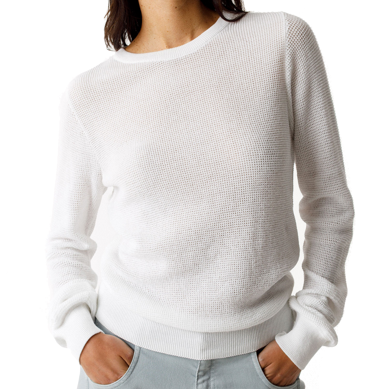 Skunkfunk Skfk, Iradi Sweater, white, M (40)