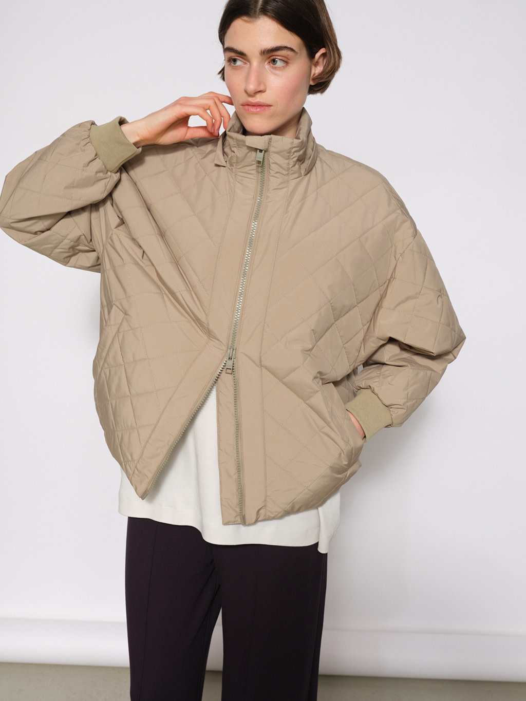 Embassy of Bricks and Logs Embassy of Bricks and Logs, Nala Jacket, pale olive, L