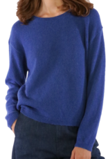Les Racines du Ciel Les Racines du Ciel, Gina Round neck Sweater, blue, S