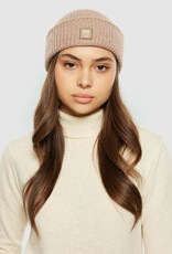 KnowledgeCotton Apparel KnowledgeCotton, Wool Rib low Beanie, kelp melange