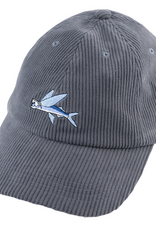 Lakor Lakor, Fly Fish Cord Cap, denim blue