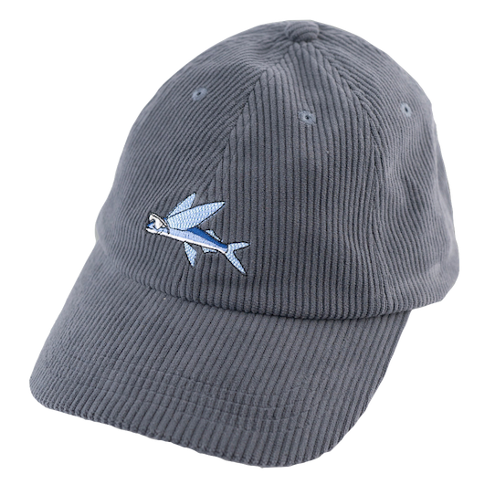 Lakor Lakor, Fly Fish Cord Cap, denim blue