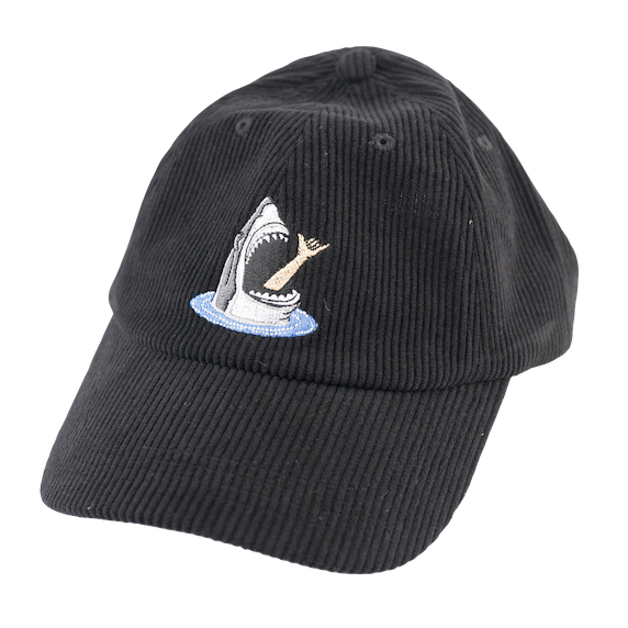 Lakor Lakor, Shark Shaka Cord Cap, black