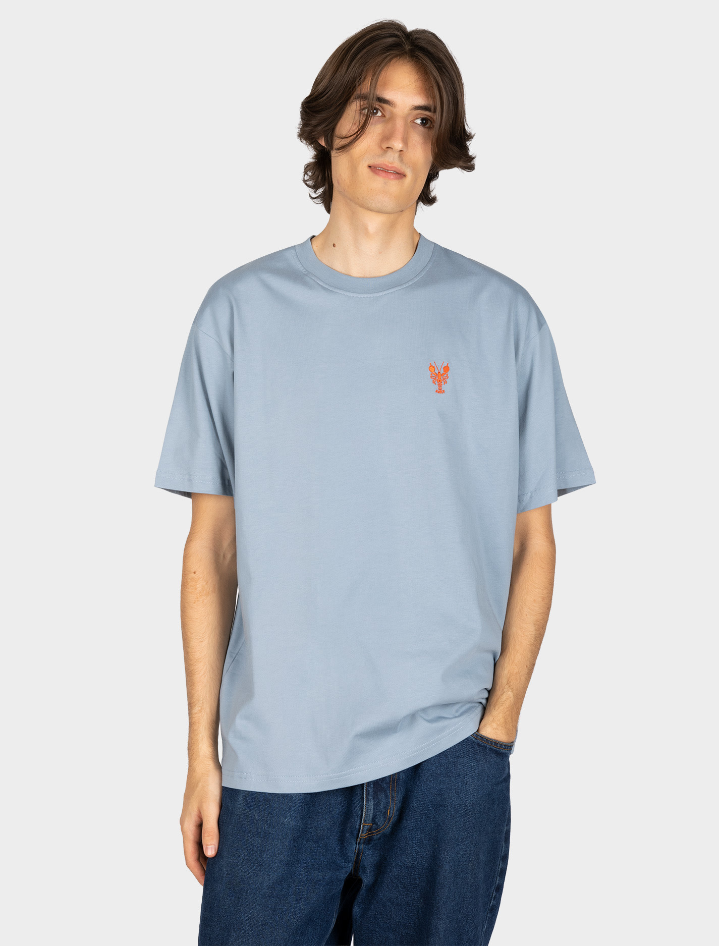 Iriedaily Iriedaily, Lavida Lobster T-Shirt, Light Blue, S