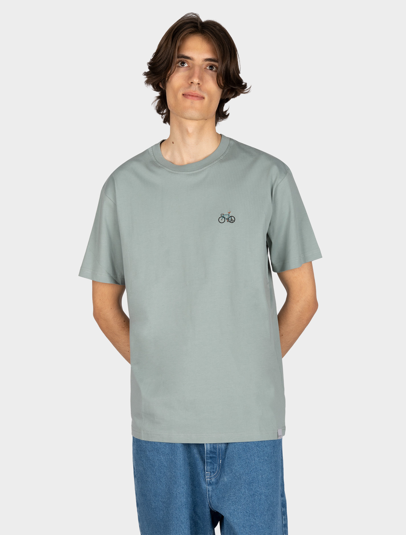 Iriedaily Iriedaily, Peaceride Emb Tee, dark slate, L