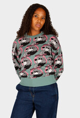 Iriedaily Iriedaily, Tilda Knit, dark slate, XS