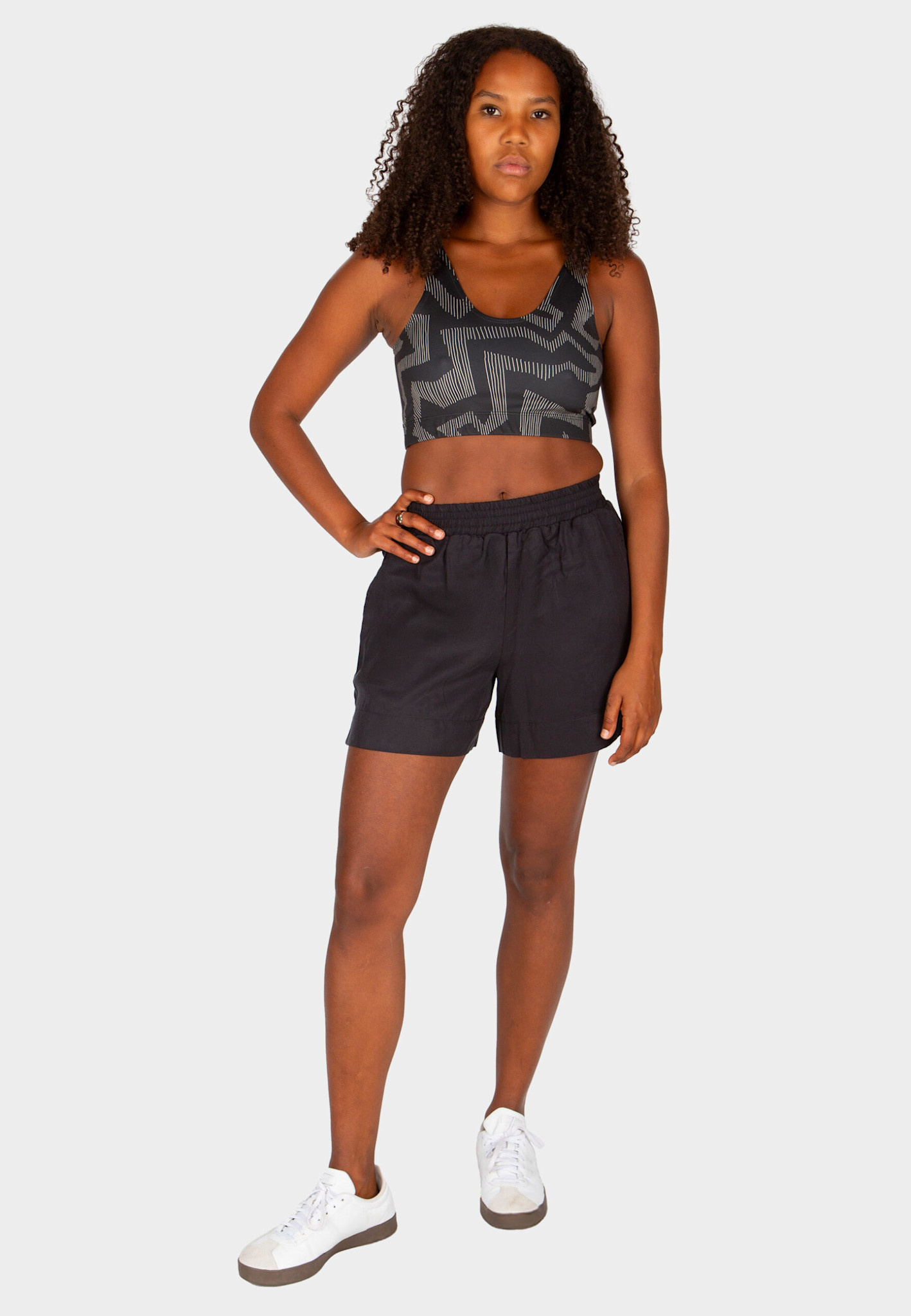 Iriedaily Iriedaily, Tenca Short, off black, S