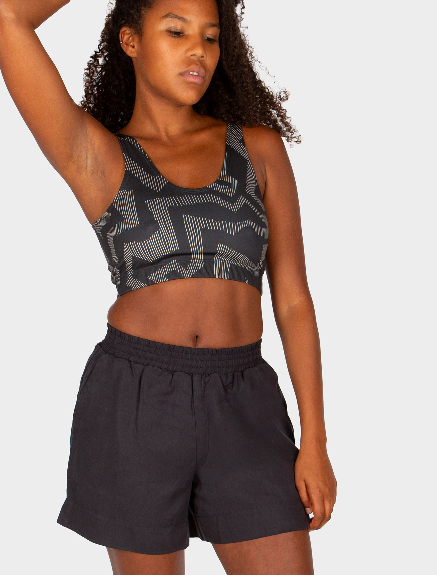 Iriedaily Iriedaily, Tenca Short, off black, XS