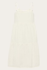 KnowledgeCotton Apparel KnowledgeCotton, Seersucker Strap Dress, egret, M