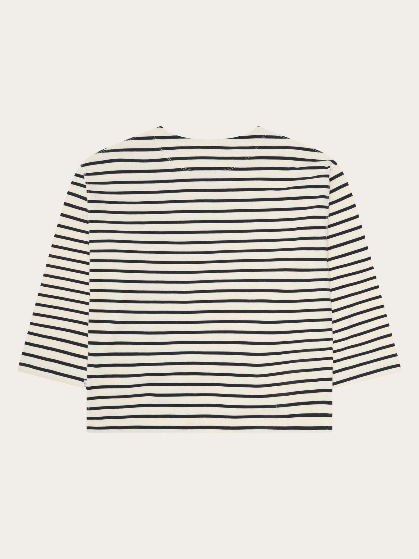 KnowledgeCotton Apparel KnowledgeCotton, Stripe LS, navy, M
