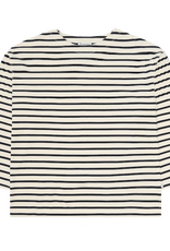 KnowledgeCotton Apparel KnowledgeCotton, Stripe LS, navy, XS