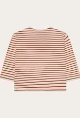 KnowledgeCotton Apparel KnowledgeCotton, Stripe LS, red, S