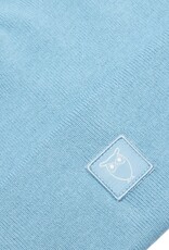 KnowledgeCotton Apparel KnowledgeCotton, Knitted Rib Beanie, glacier lake