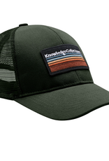 KnowledgeCotton Apparel KnowledgeCotton, Badge Twill Trucker Cap, forrest night, S/M