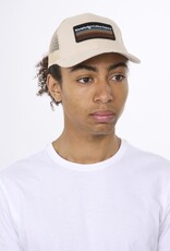 KnowledgeCotton Apparel KnowledgeCotton, Badge Twill Trucker Cap, light feather gray, L/XL