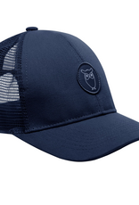 KnowledgeCotton Apparel KnowledgeCotton, Twill Trucker Cap,  total eclipse, L/XL