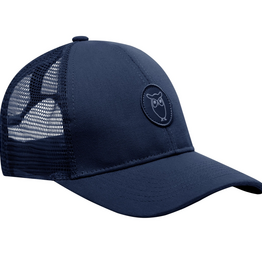 KnowledgeCotton Apparel KnowledgeCotton, Twill Trucker Cap,  total eclipse, L/XL