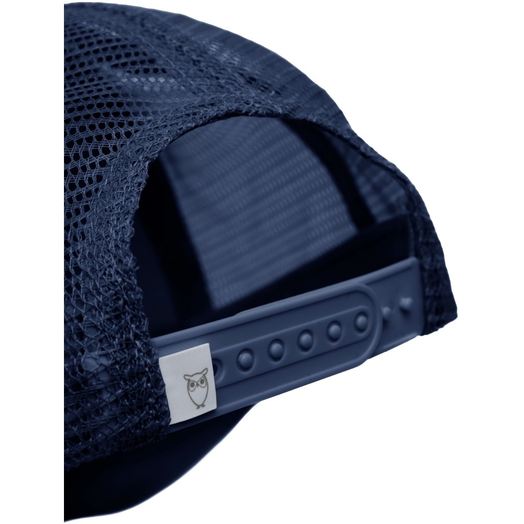 KnowledgeCotton Apparel KnowledgeCotton, Twill Trucker Cap,  total eclipse, L/XL