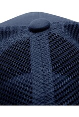 KnowledgeCotton Apparel KnowledgeCotton, Twill Trucker Cap,  total eclipse, S/M