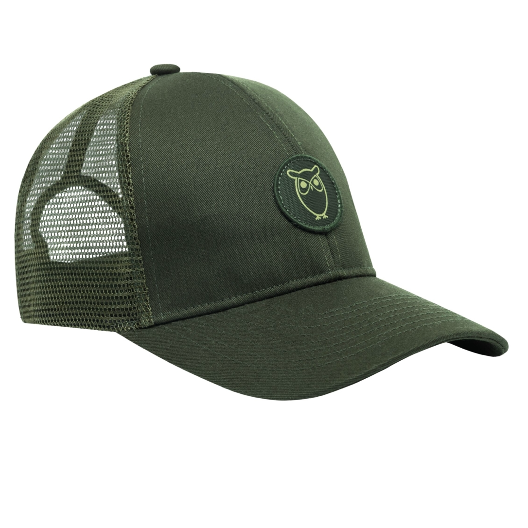 KnowledgeCotton Apparel KnowledgeCotton, Twill Trucker Cap, forrest night, S/M