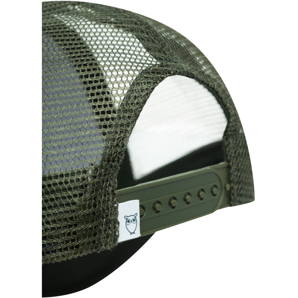 KnowledgeCotton Apparel KnowledgeCotton, Twill Trucker Cap, forrest night, S/M