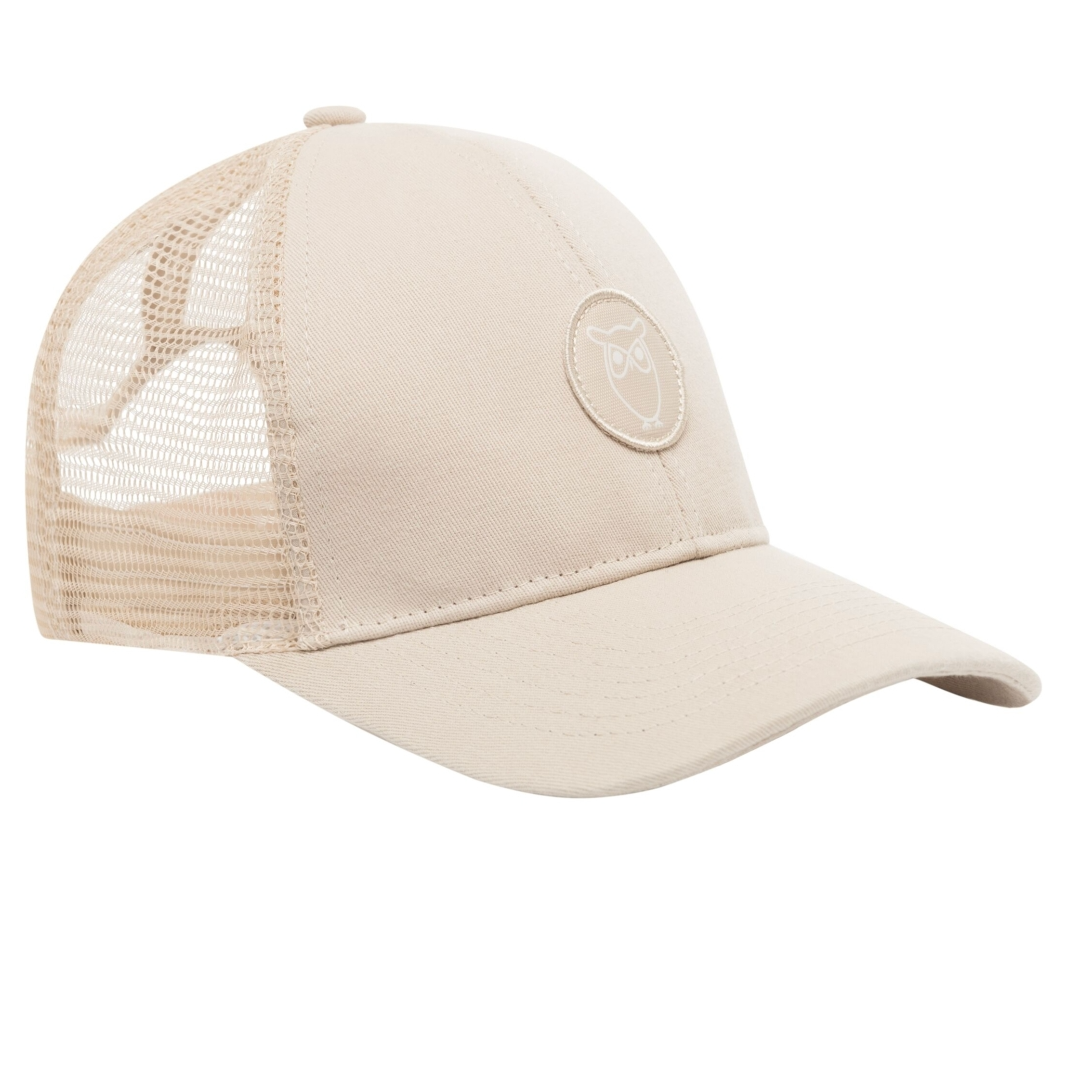 KnowledgeCotton Apparel KnowledgeCotton, Twill Trucker Cap, light feather gray, S/M