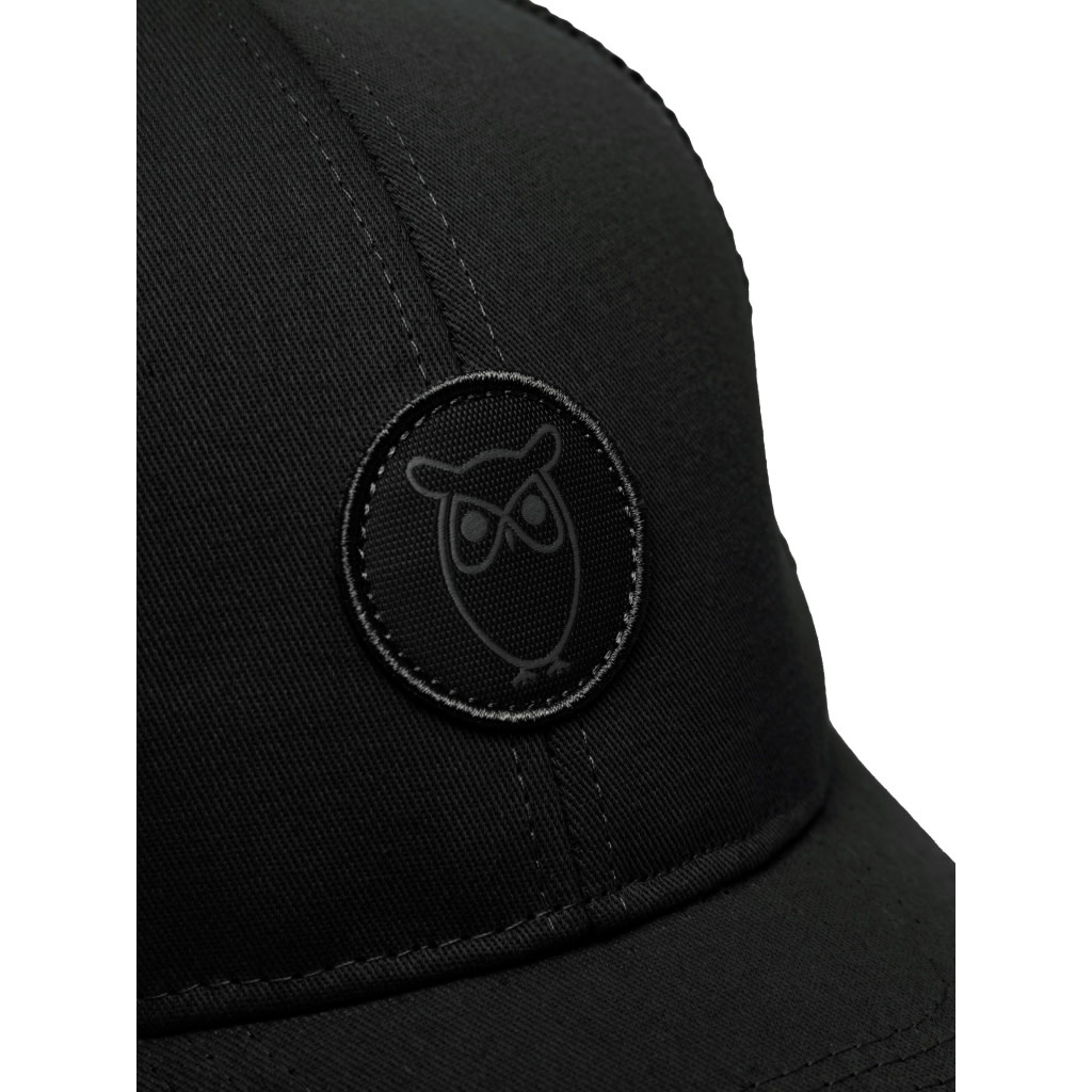 KnowledgeCotton Apparel KnowledgeCotton, Twill Trucker Cap, black jet, L/XL