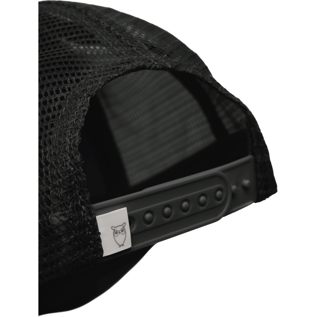 KnowledgeCotton Apparel KnowledgeCotton, Twill Trucker Cap, black jet, L/XL