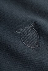 KnowledgeCotton Apparel KnowledgeCotton, Loose Heavy Crew Neck, total eclipse, M