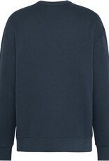 KnowledgeCotton Apparel KnowledgeCotton, Loose Heavy Crew Neck, total eclipse, M