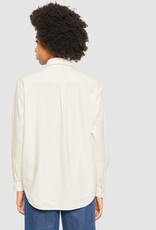 KnowledgeCotton Apparel KnowledgeCotton, Organic Flannel Shirt, greige, XS