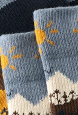 KnowledgeCotton Apparel KnowledgeCotton, Fair Isle Sock, multi color, 39-42