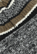 KnowledgeCotton Apparel KnowledgeCotton, PomPom Beanie, green stripe