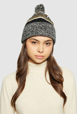 KnowledgeCotton Apparel KnowledgeCotton, PomPom Beanie, green stripe