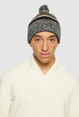 KnowledgeCotton Apparel KnowledgeCotton, PomPom Beanie, green stripe