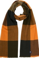 KnowledgeCotton Apparel KnowledgeCotton, Big Check Scarf, desert sun