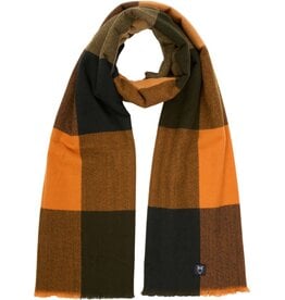 KnowledgeCotton Apparel KnowledgeCotton, Big Check Scarf, desert sun
