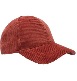 KnowledgeCotton Apparel KnowledgeCotton, 8 Wales Cord Cap, fired brick